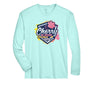 Team 365 Zone Performance Long Sleeve Shirts Cherry Blossom Showdown