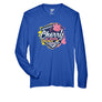Team 365 Zone Performance Long Sleeve Shirts Cherry Blossom Showdown