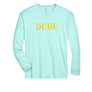 Team 365 Zone Performance Long Sleeve Shirts Dude