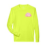 Team 365 Zone Performance Long Sleeve Shirts Pretty in Pink