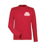 Team 365 Zone Performance Long Sleeve Shirts Pretty in Pink