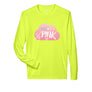 Team 365 Zone Performance Long Sleeve Shirts Pretty in Pink