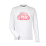 Team 365 Zone Performance Long Sleeve Shirts Pretty in Pink