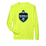 Team 365 Zone Performance Long Sleeve Shirts Rumble On The Rails