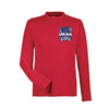 Team 365 Zone Performance Long Sleeve Shirts Ursa Primo