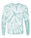 Aqua Tie Dye Long-Sleeve