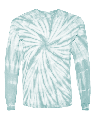 Aqua Tie Dye Long-Sleeve