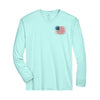 Dri-Fit Long Sleeve Shirts American Flag