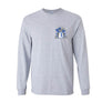 Next Level Long Sleeve Shirts Blue Gray Invitational