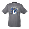 Team 365 Zone Performance-T-Shirts Blue Gray Invitational