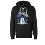 J American Sport Laced Hoodies Blue Gray Invitational