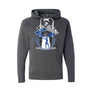 J American Sport Laced Hoodies Blue Gray Invitational