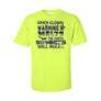 T-Shirts Global Warming Swimming