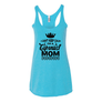 Women's Tank Tops Gymnastics Mom