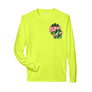 Team 365 Zone Performance Long Sleeve Shirts Full Ice Mite Holiday Classic