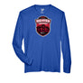Team 365 Zone Performance Long Sleeve Shirts Red Stick