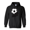 Hoodies Soccer Ball Brain