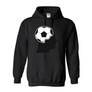 Hoodies Soccer Ball Brain