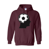 Hoodies Soccer Ball Brain