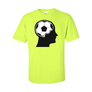 T-Shirts Soccer Ball Brain