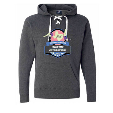 J American Sport Laced Hoodies 2024 Woodlands Gymnastics