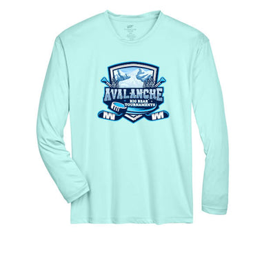 Team 365 Zone Performance Long Sleeve Shirts Avalanche