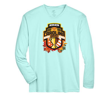 Team 365 Zone Performance Long Sleeve Shirts Carolina Harvest 2025