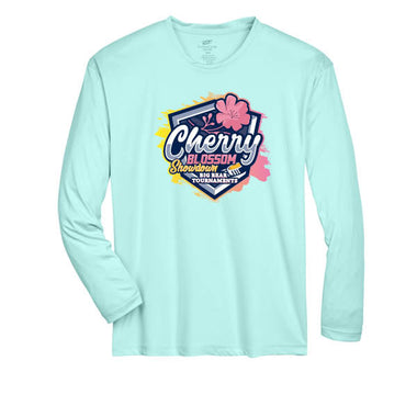 Team 365 Zone Performance Long Sleeve Shirts Cherry Blossom Showdown