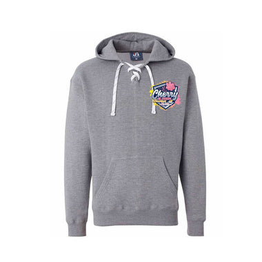 J American Sport Laced Hoodies Cherry Blossom Showdown