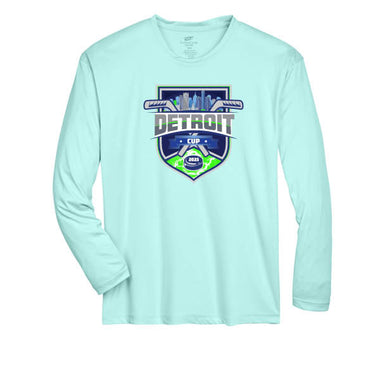Team 365 Zone Performance Long Sleeve Shirts Detroit Cup
