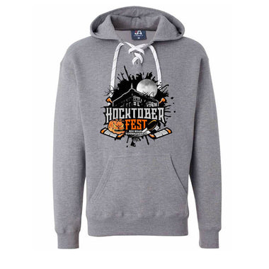 J American Sport Laced Hoodies Hocktoberfest
