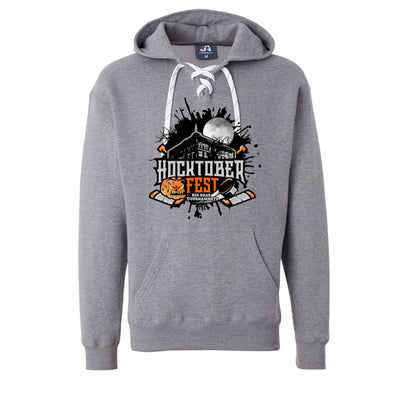 J American Sport Laced Hoodies Hocktoberfest