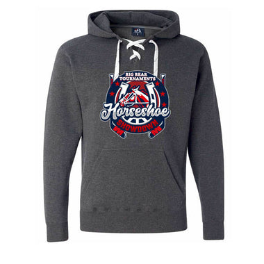 J American Sport Laced Hoodies Horseshoe Showdown