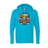 J American Sport Laced Hoodies Peach Tree Showdown