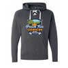 J American Sport Laced Hoodies Peach Tree Showdown