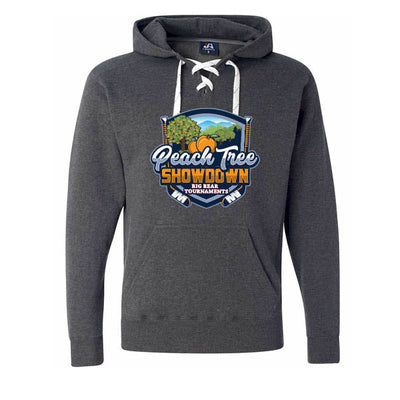 J American Sport Laced Hoodies Peach Tree Showdown