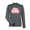 Team 365 Zone Performance Long Sleeve Shirts Pretty in Pink