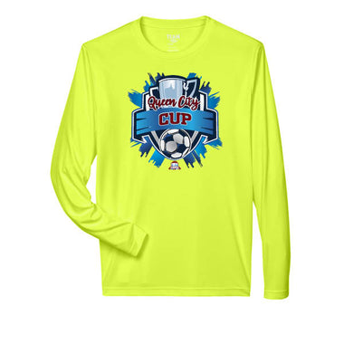 Team 365 Zone Performance Long Sleeve Shirts Queen City Cup