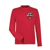 Team 365 Zone Performance Long Sleeve Shirts Red Mile Rumble