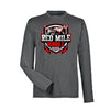 Team 365 Zone Performance Long Sleeve Shirts Red Mile Rumble