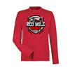 Team 365 Zone Performance Long Sleeve Shirts Red Mile Rumble