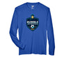 Team 365 Zone Performance Long Sleeve Shirts Rumble On The Rails