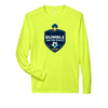 Team 365 Zone Performance Long Sleeve Shirts Rumble On The Rails