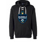 J American Sport Laced Hoodies Rumble On The Rails
