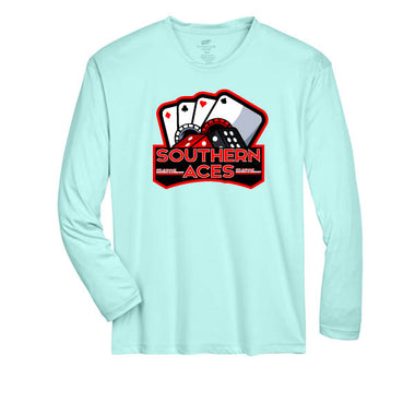 Team 365 Zone Performance Long Sleeve Shirts Southern Aces
