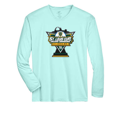 Team 365 Zone Performance Long Sleeve Shirts St Louis Cup and College Showcase