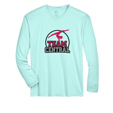 Team 365 Zone Performance Long Sleeve Shirts Team Central Spirit Wear