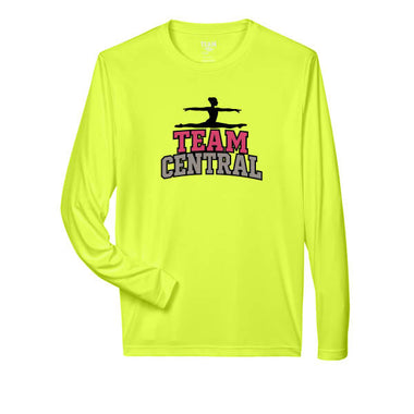 Team 365 Zone Performance Long Sleeve Shirts Team Central