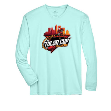 Team 365 Zone Performance Long Sleeve Shirts Tulsa Cup