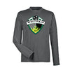 Team 365 Zone Performance Long Sleeve Shirts Whitpain